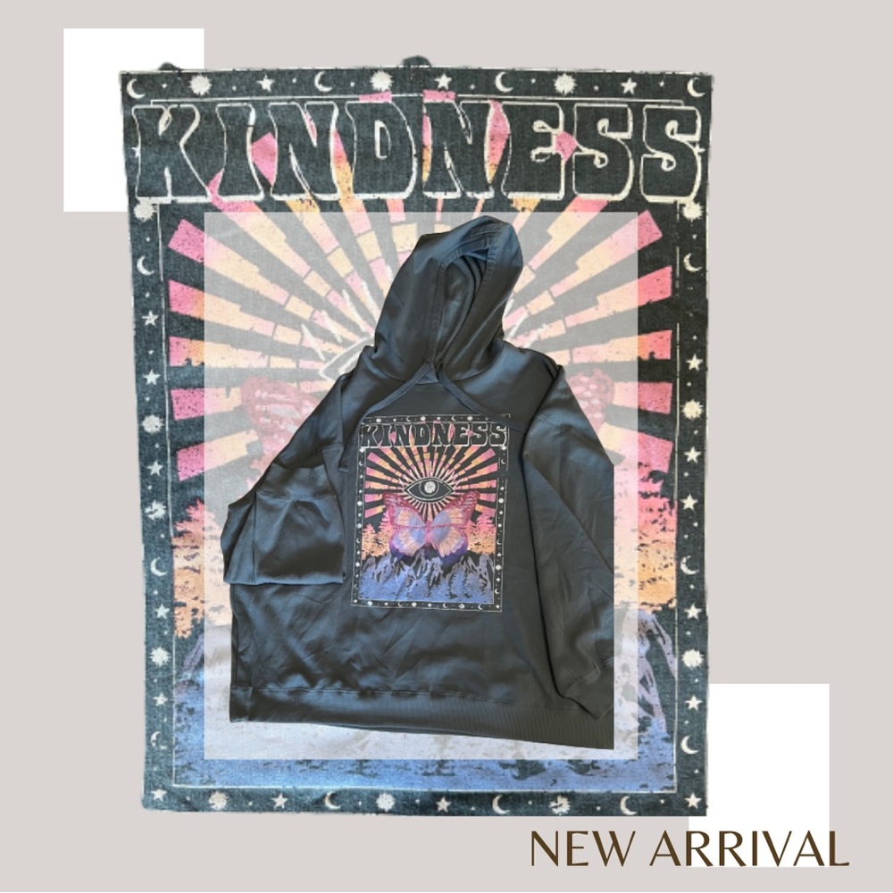 Arizona Jean Co. Stormy Sky Oversized Sweatshirt